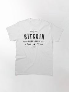 T-Shirt SATOSHI NAKAMOTO